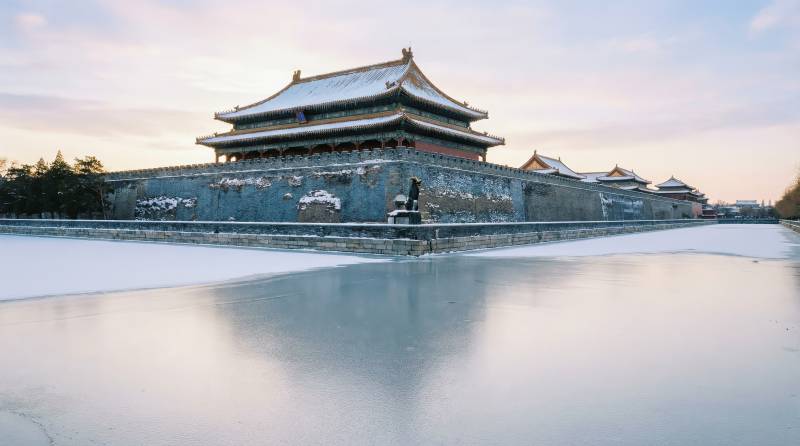 故宫雪景静谧美图片