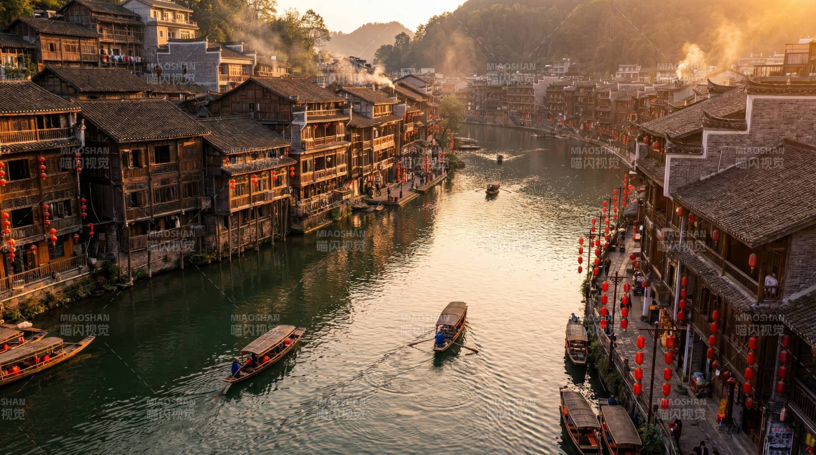 水乡晨曦 古韵悠然图片