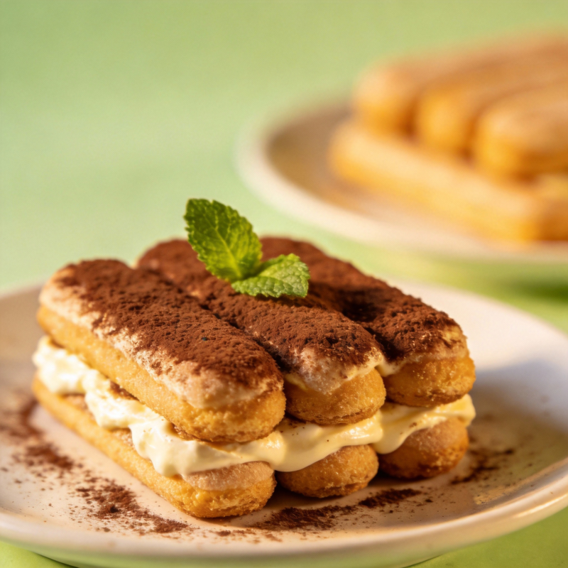 提拉米苏小点心图片