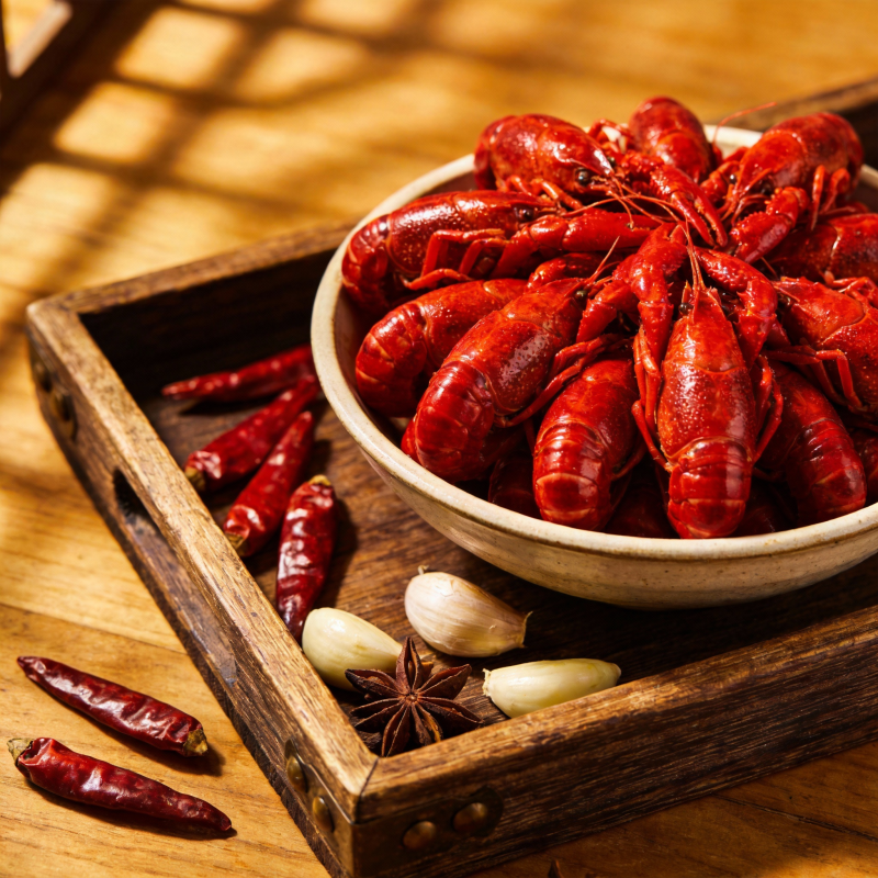 香辣小龙虾盛宴图片