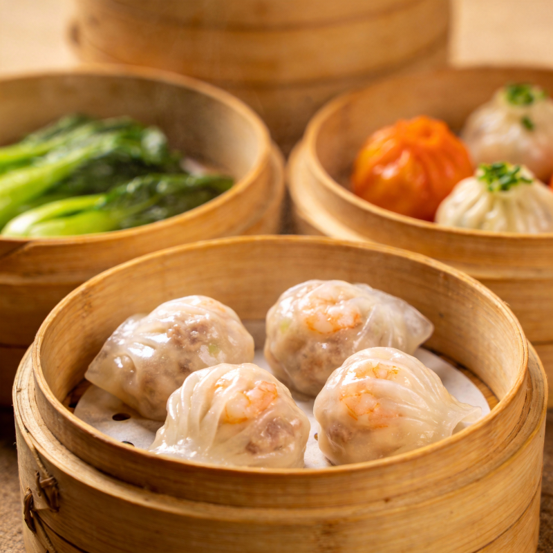 蒸笼美食 鲜美诱人图片