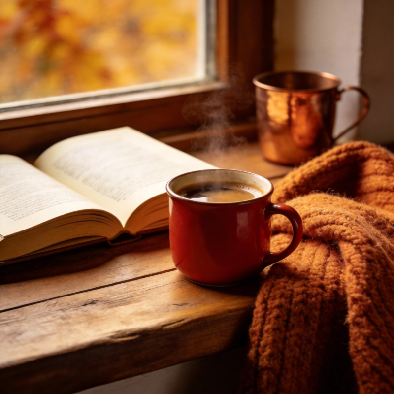 窗边暖阳读书时图片