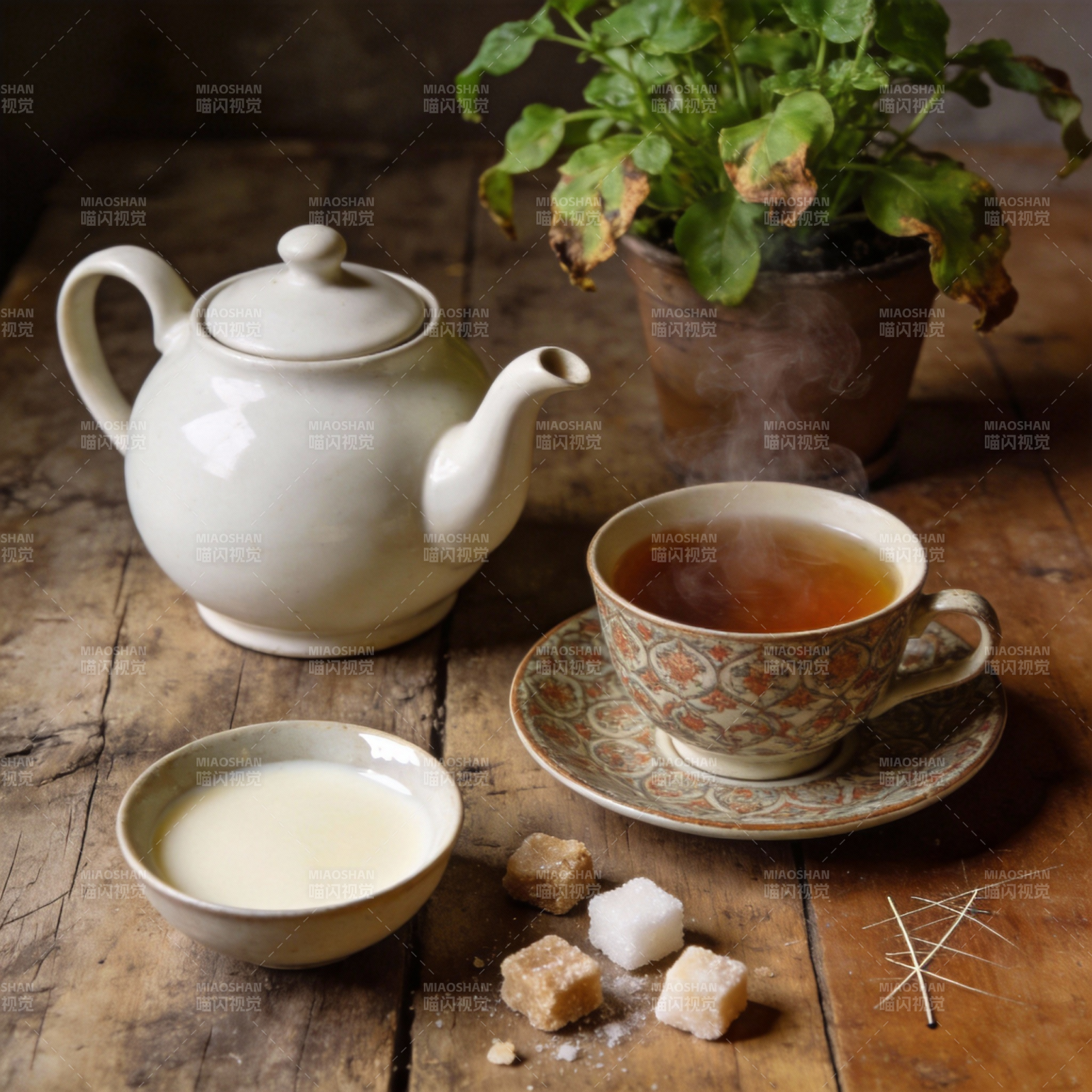 茶香四溢的午后图片