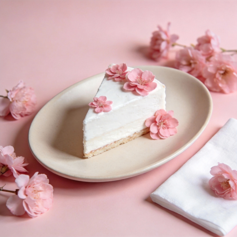 樱花蛋糕 春日甜点图片