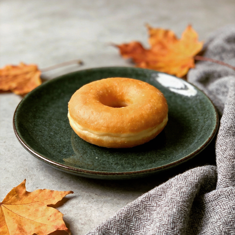 秋日甜甜圈图片