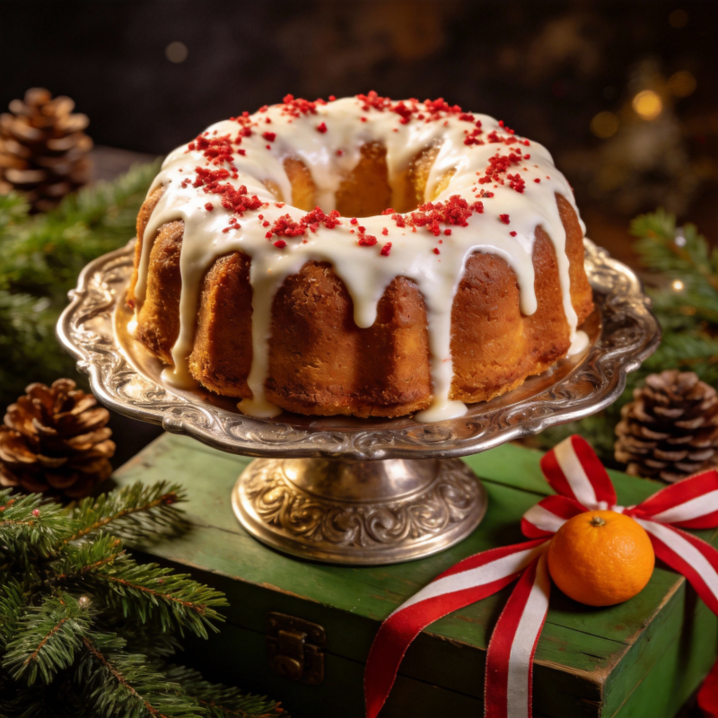 圣诞甜点 奶油蛋糕图片