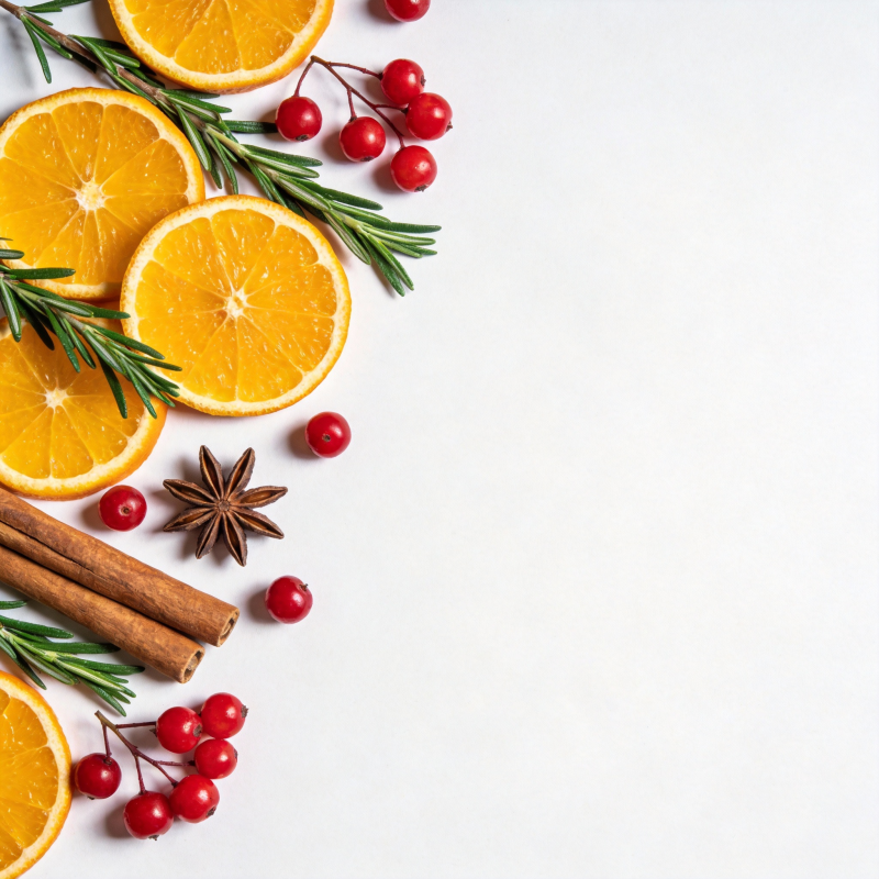 橙香圣诞装饰图片