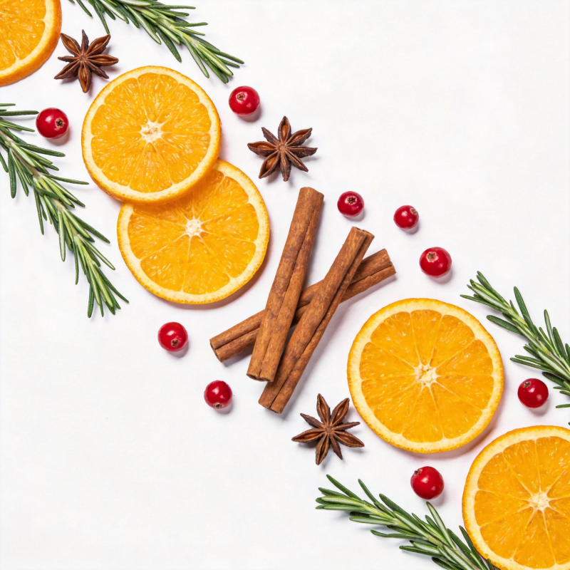 橙香圣诞装饰图片