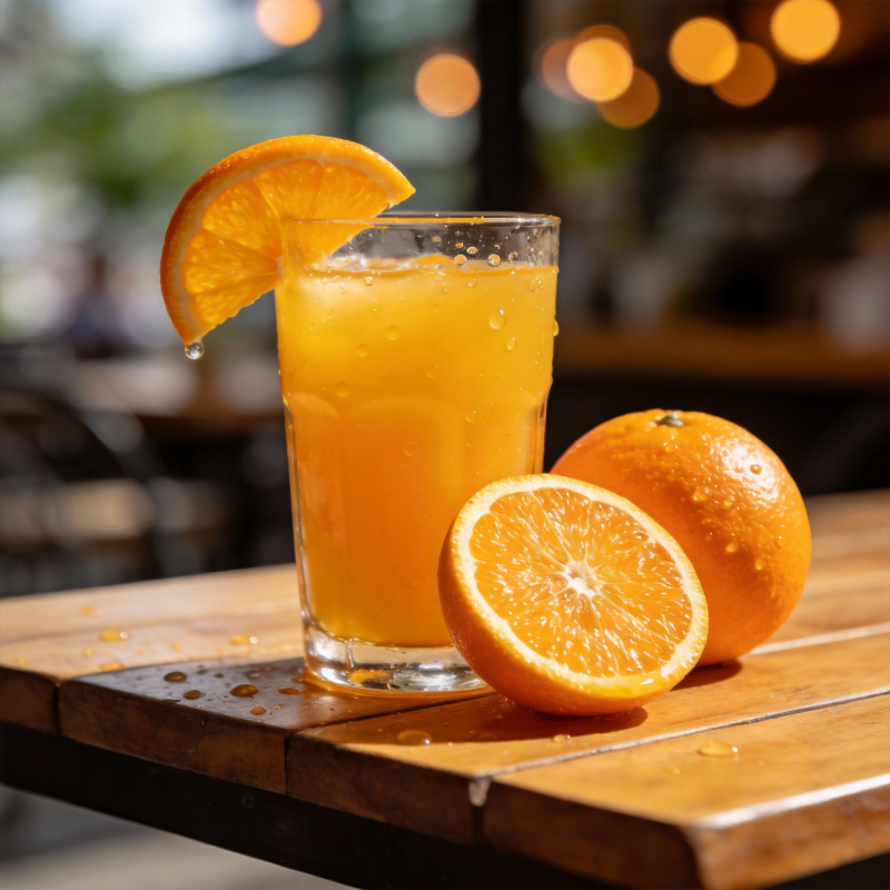 橙汁饮品 清新怡人图片