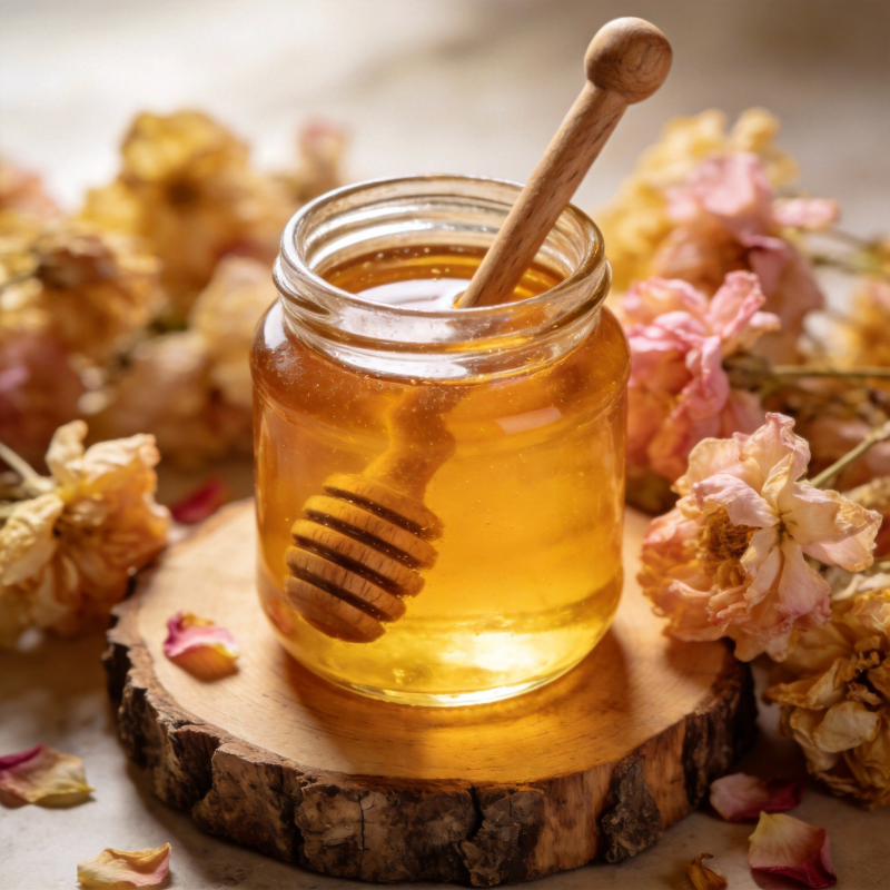 蜂蜜花香 自然馈赠图片