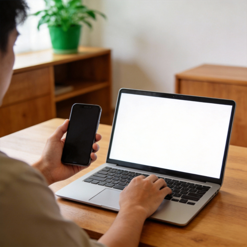 多设备办公场景图片