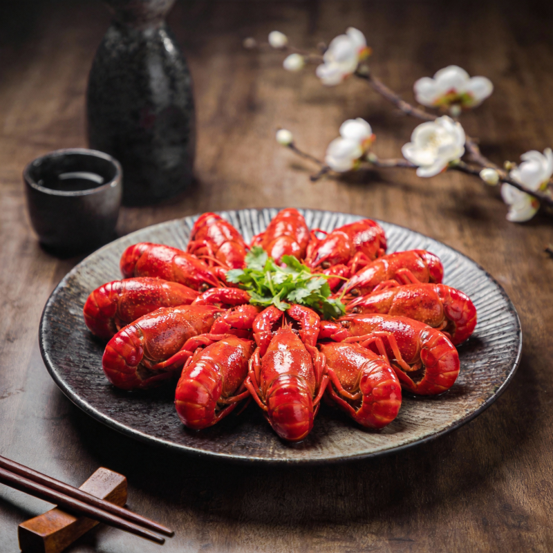 红亮小龙虾宴图片