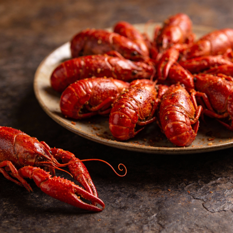 红亮小龙虾盛宴图片
