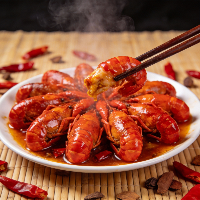 麻辣小龙虾图片
