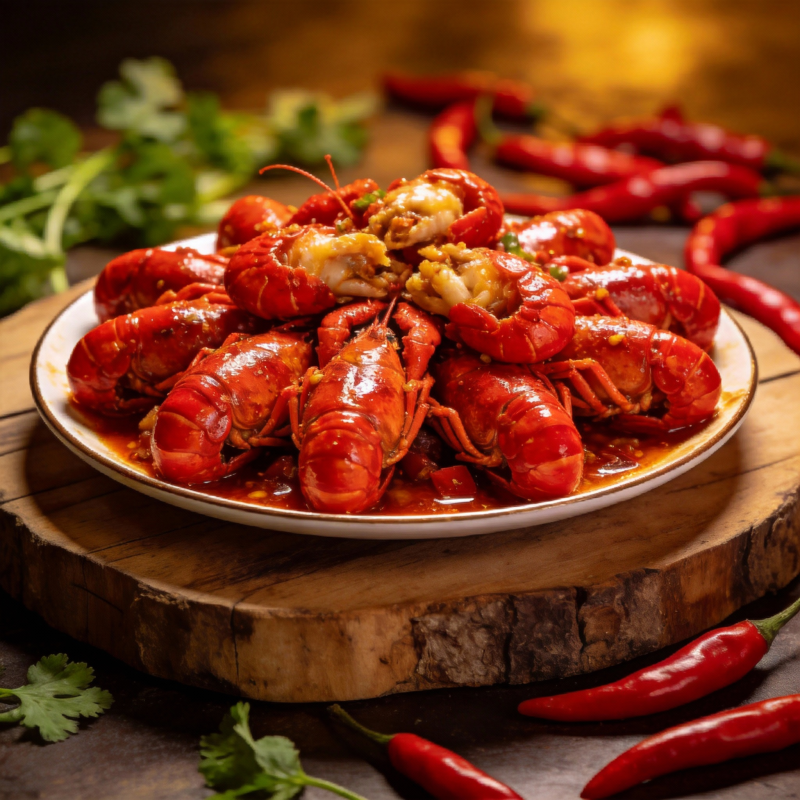 香辣小龙虾盛宴图片