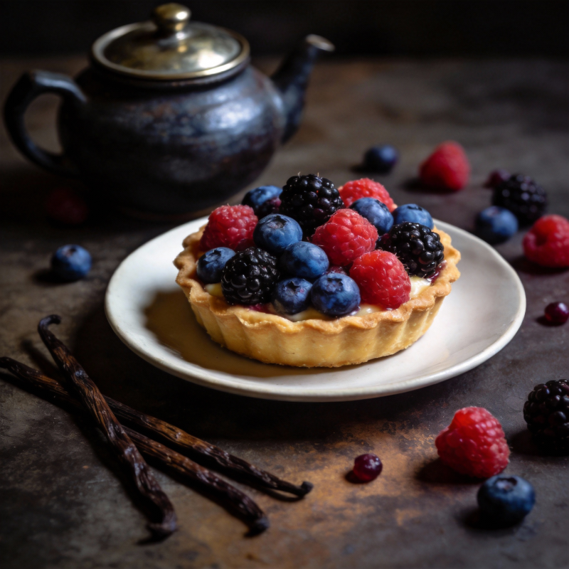 浆果塔与香草图片