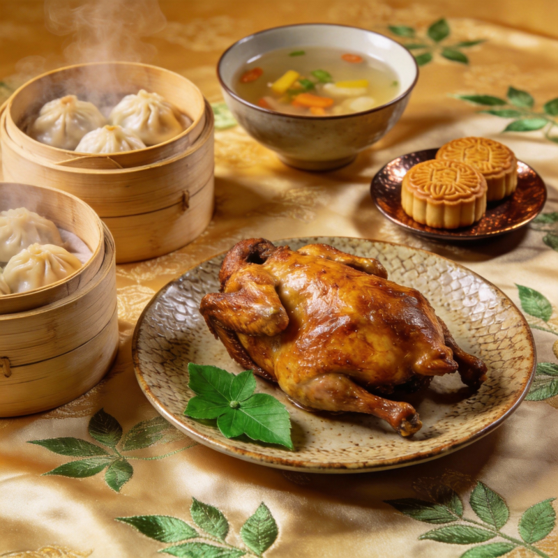 美味中式佳肴图片