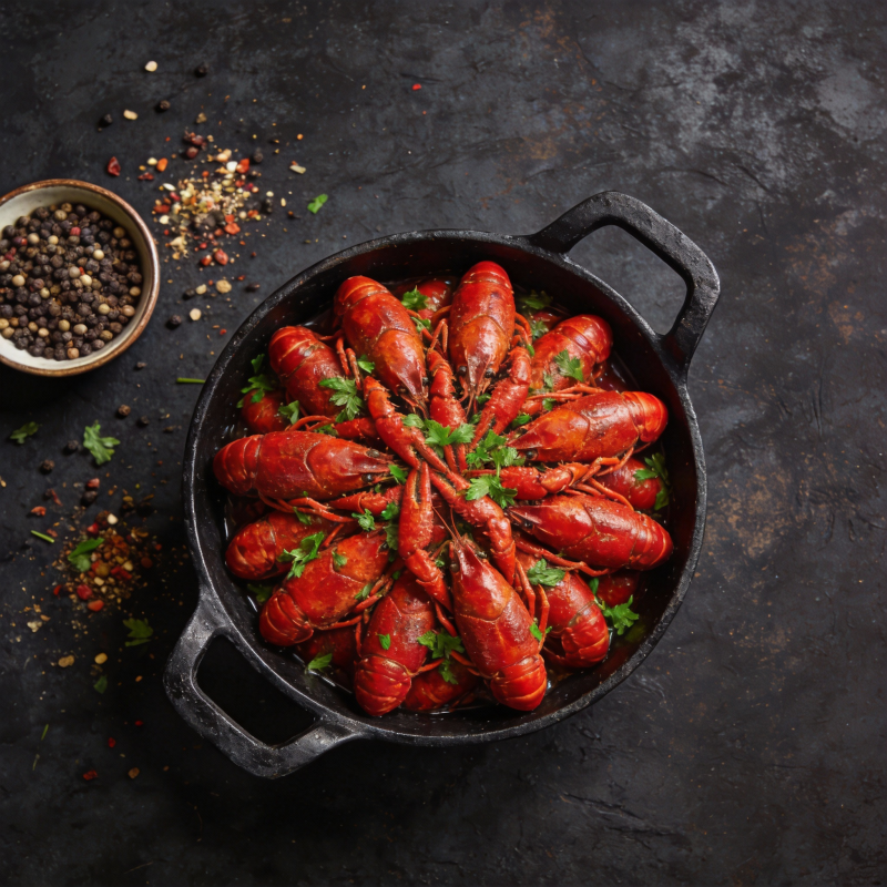 香辣小龙虾盛宴图片