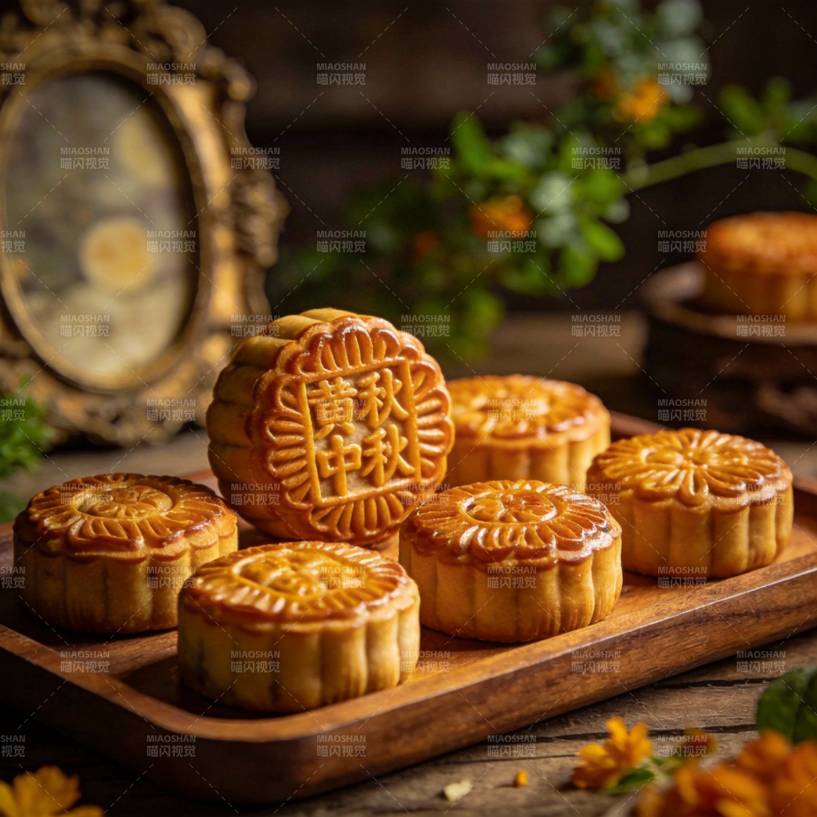 中秋月饼香满堂图片