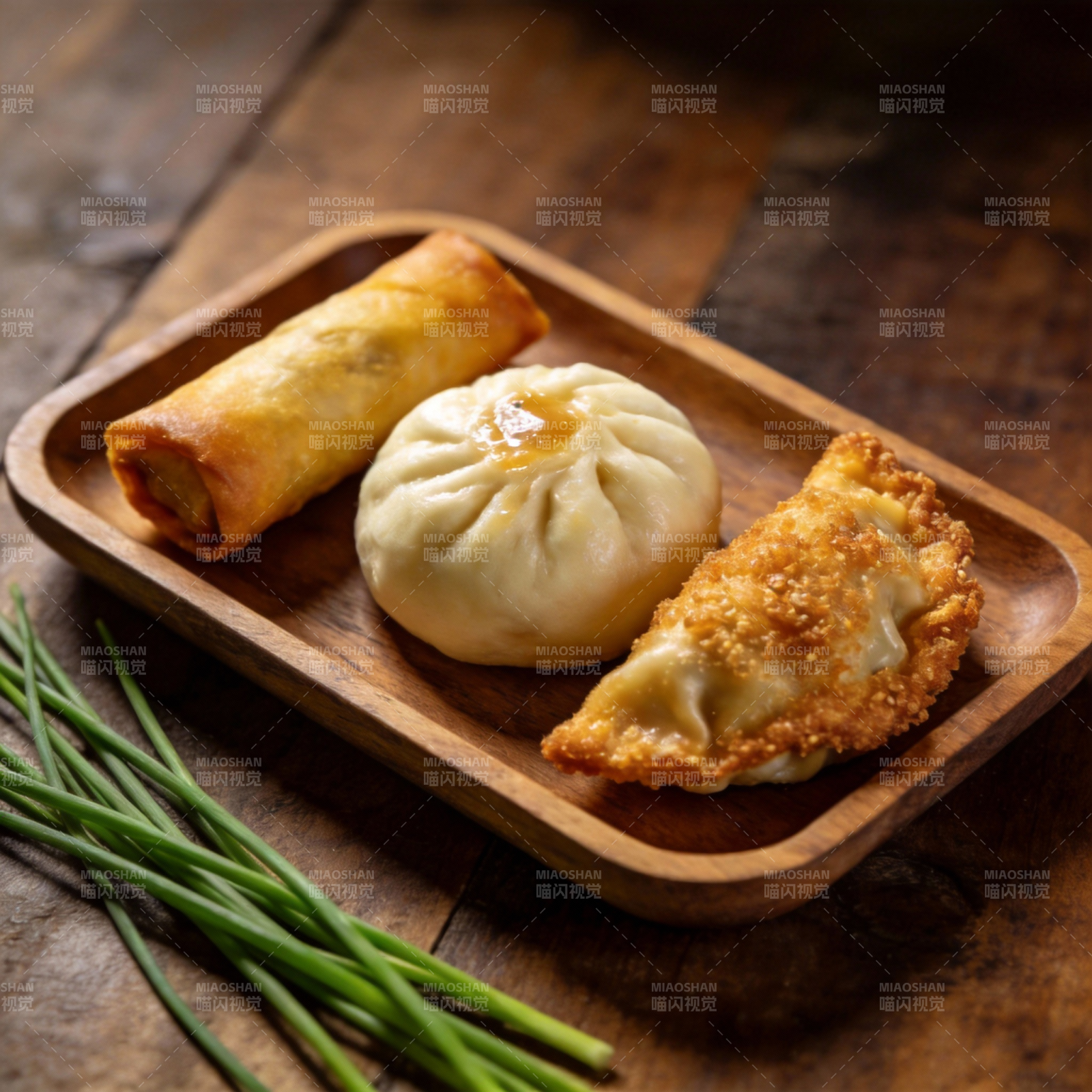 三鲜小吃拼盘图片