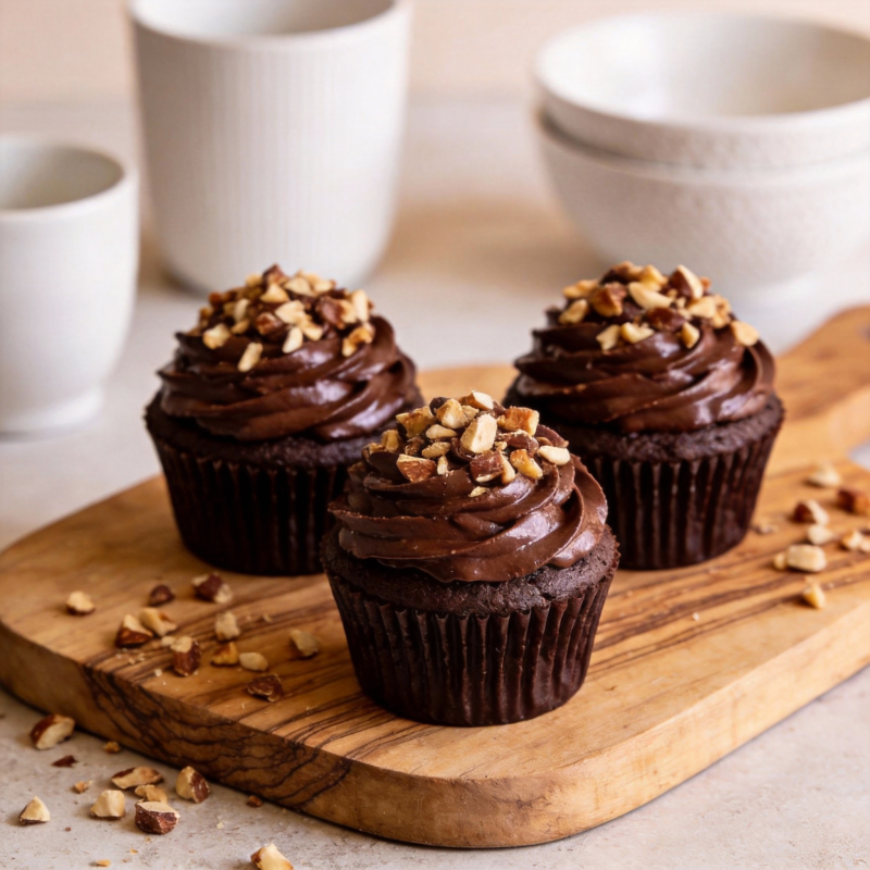 巧克力坚果杯cake图片