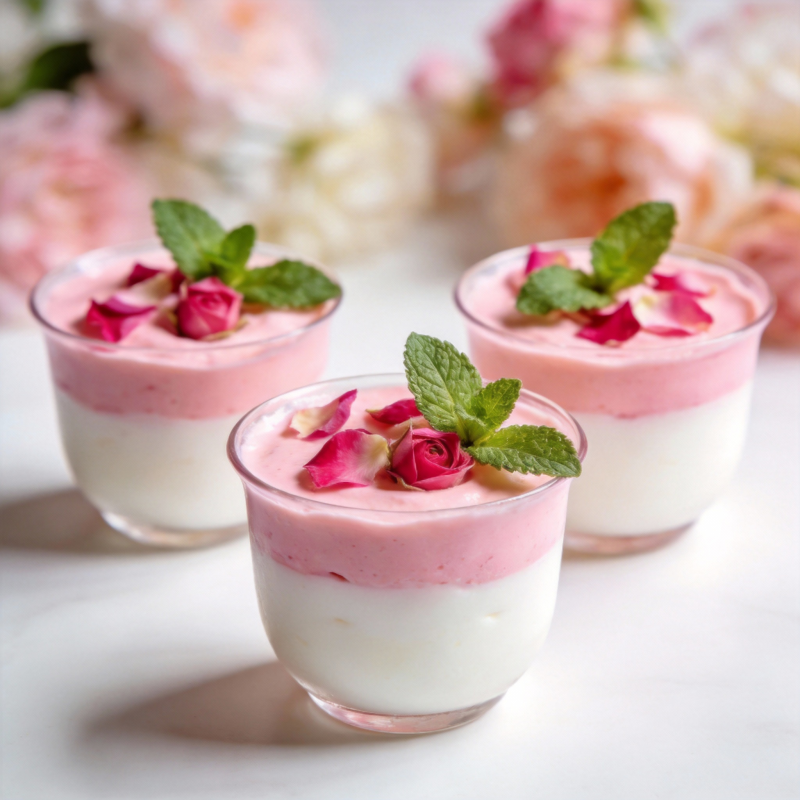 玫瑰慕斯杯图片