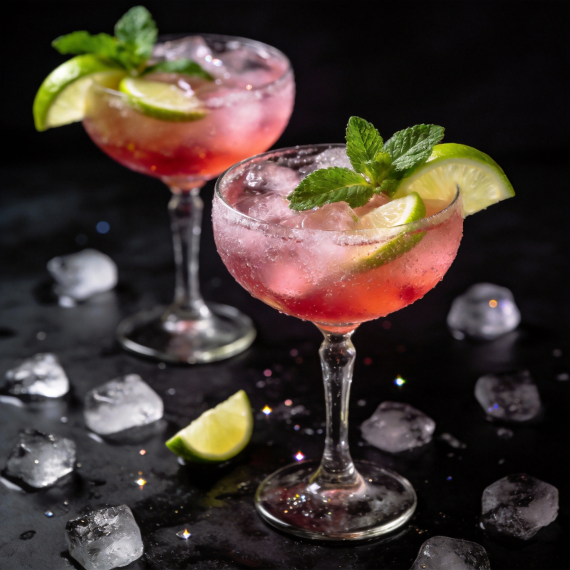 冰爽鸡尾酒图片