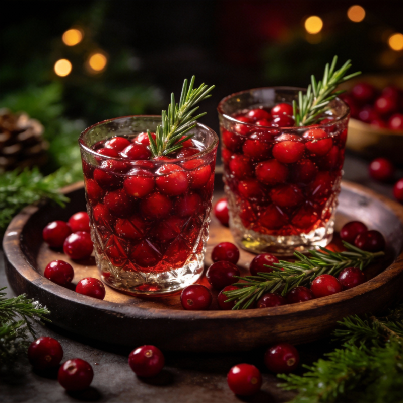 圣诞浆果饮品图片
