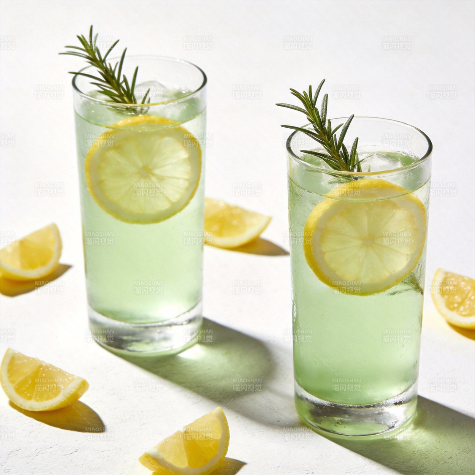 柠檬薄荷饮品图片