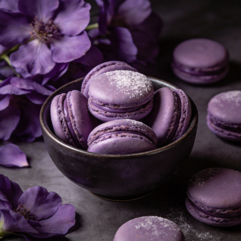 紫韵马卡龙图片