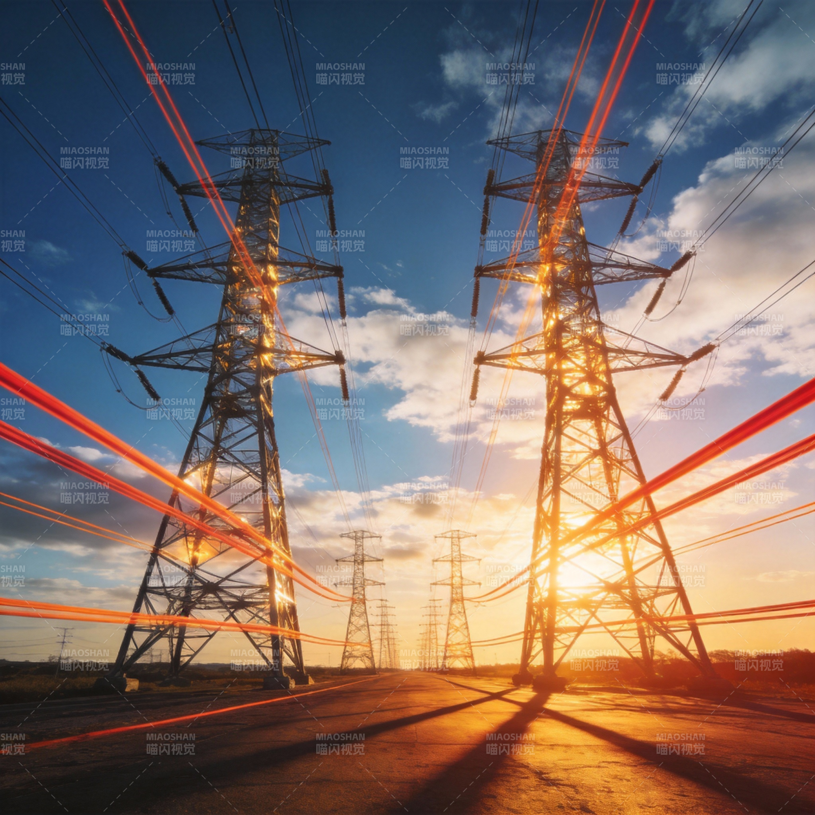 电力之光 照亮未来图片