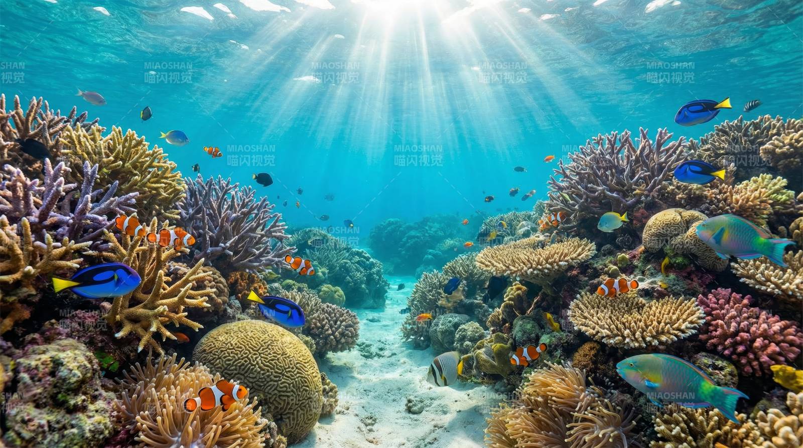 珊瑚礁奇观图片