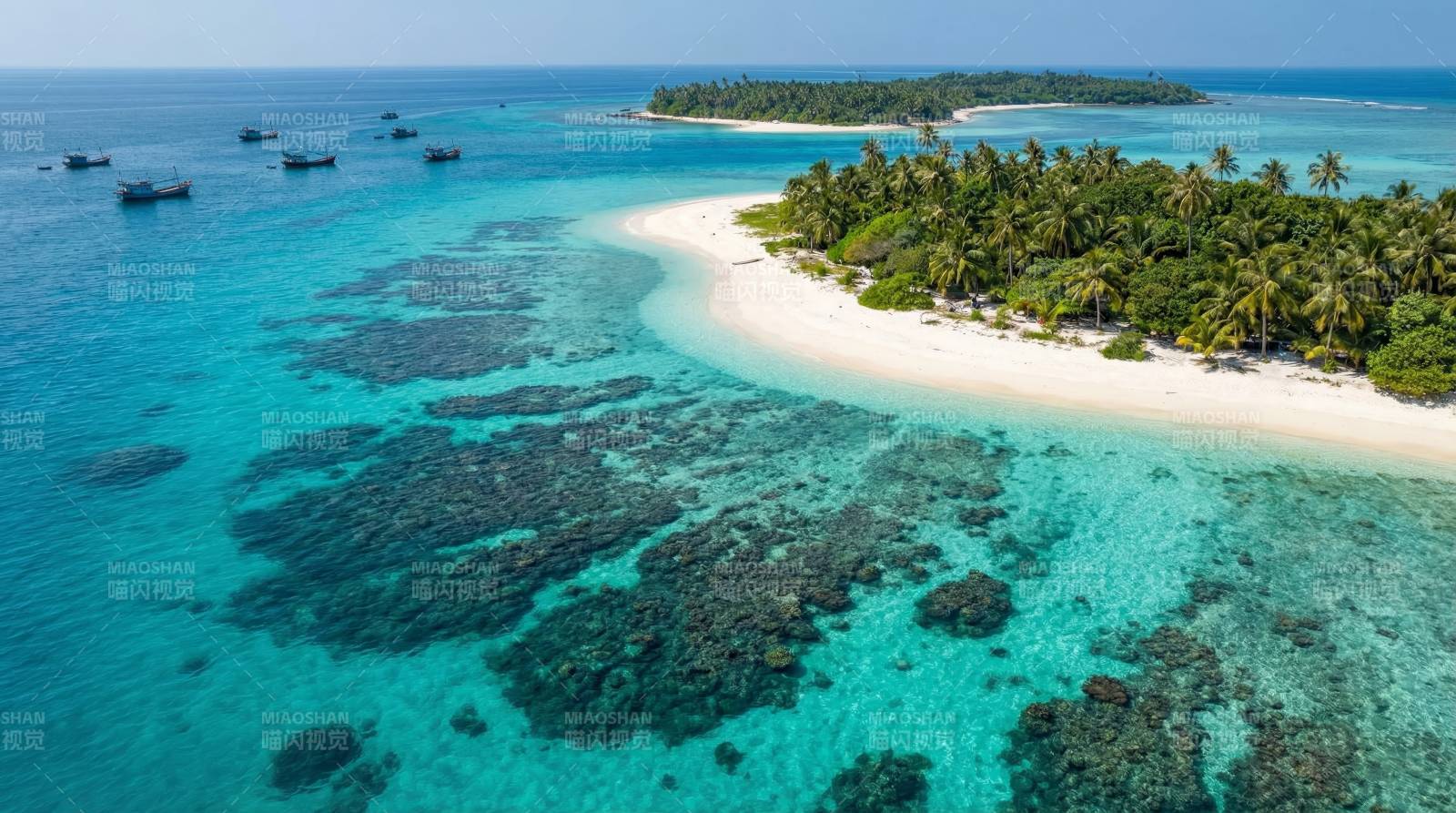 热带海岛风光图片