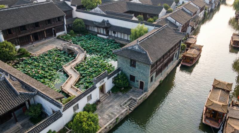 江南水乡古韵图片