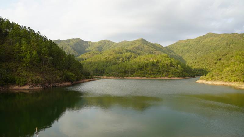 台山深井水库图片