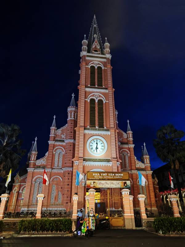 胡志明市粉红教堂图片