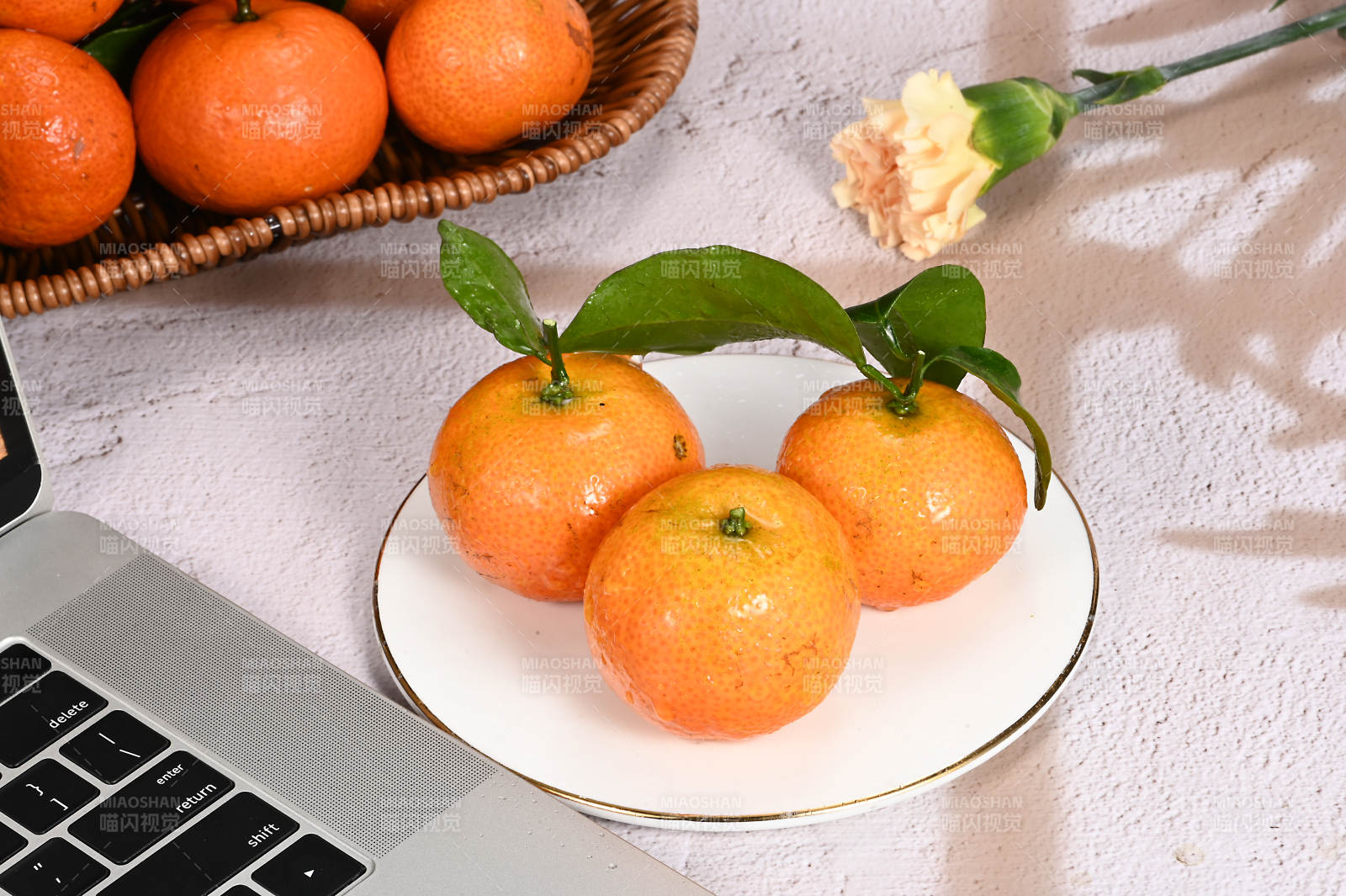 果肉味甜健康食物橙黄色的金桔特写图片