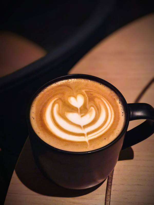 咖啡拉花艺术图片