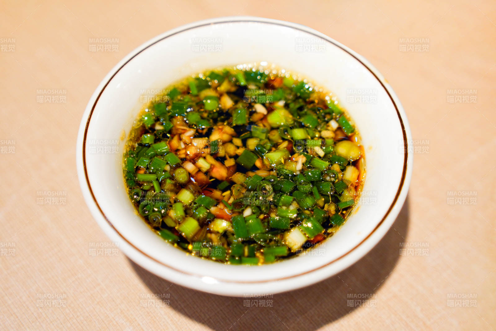 青葱蒜蓉蘸料图片