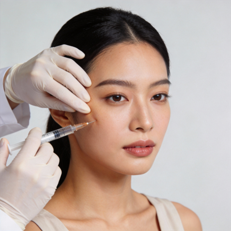 面部注射美容图片