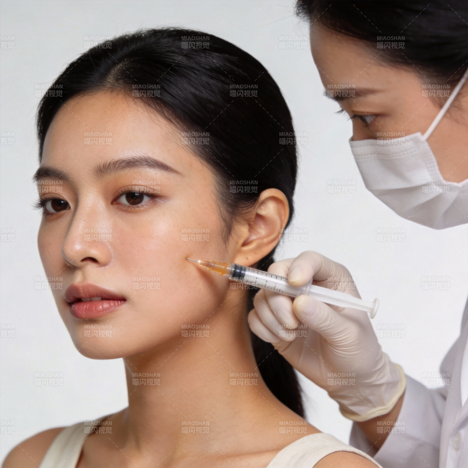 面部注射美容图片