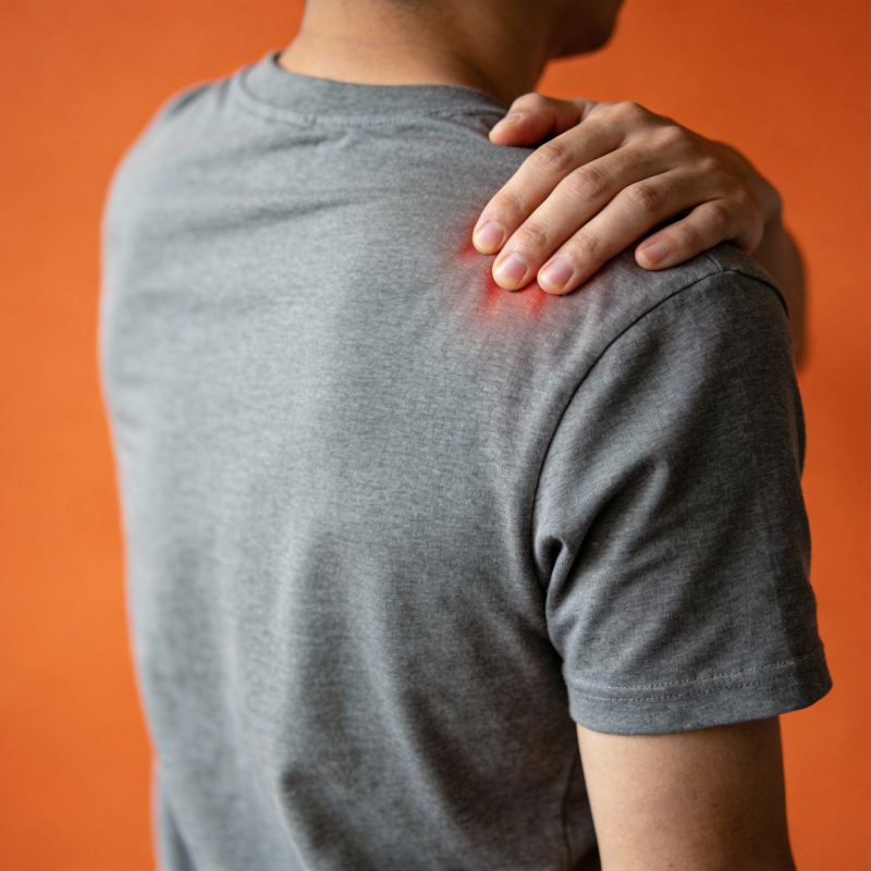 肩部疼痛困扰图片