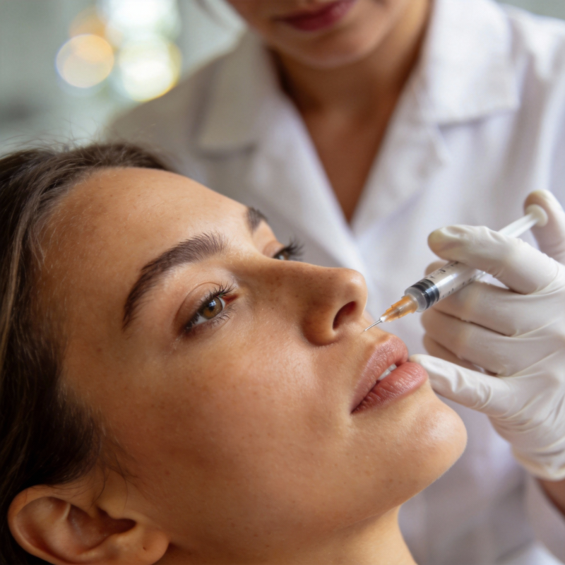 美容注射瞬间图片