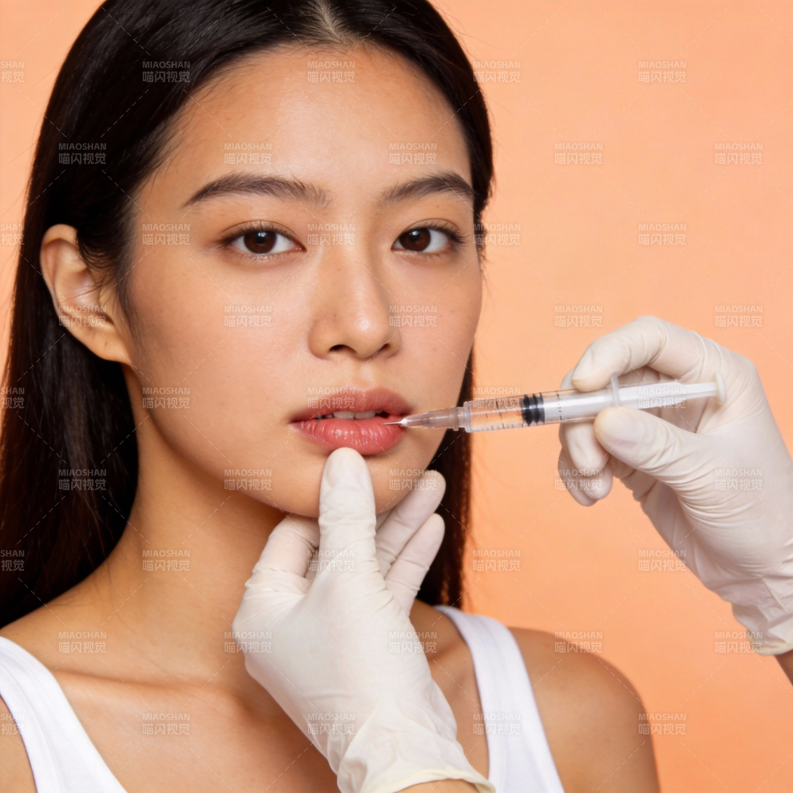 唇部微整形图片