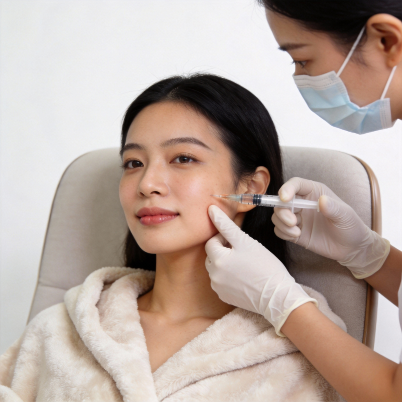 面部注射美容图片