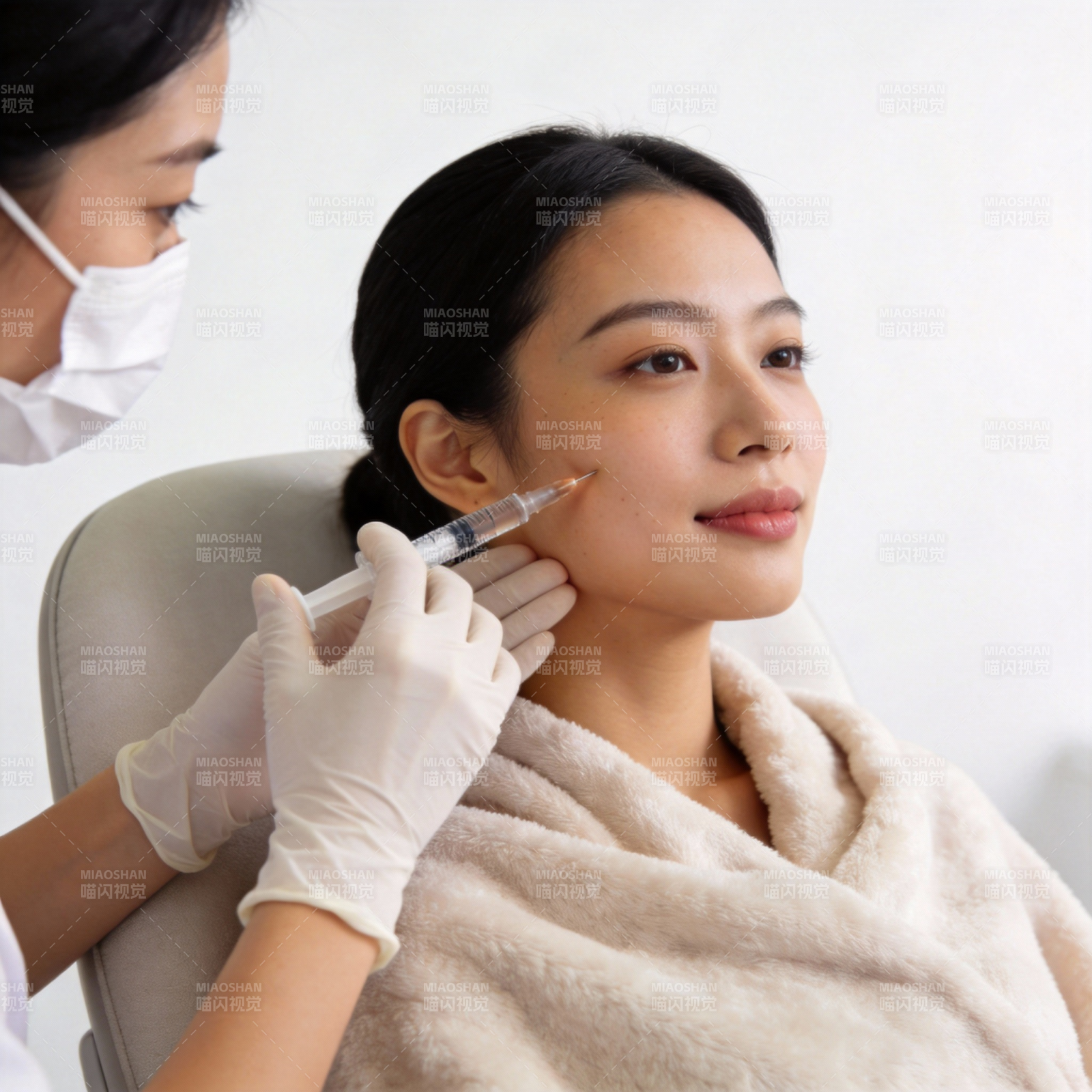 面部注射美容图片