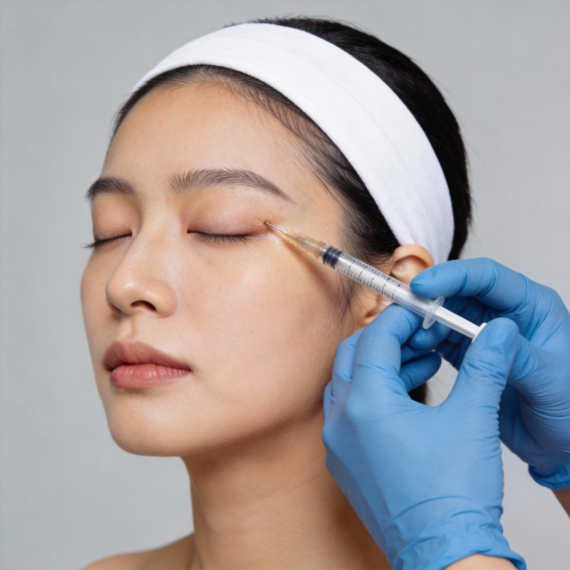 眼部注射美容图片