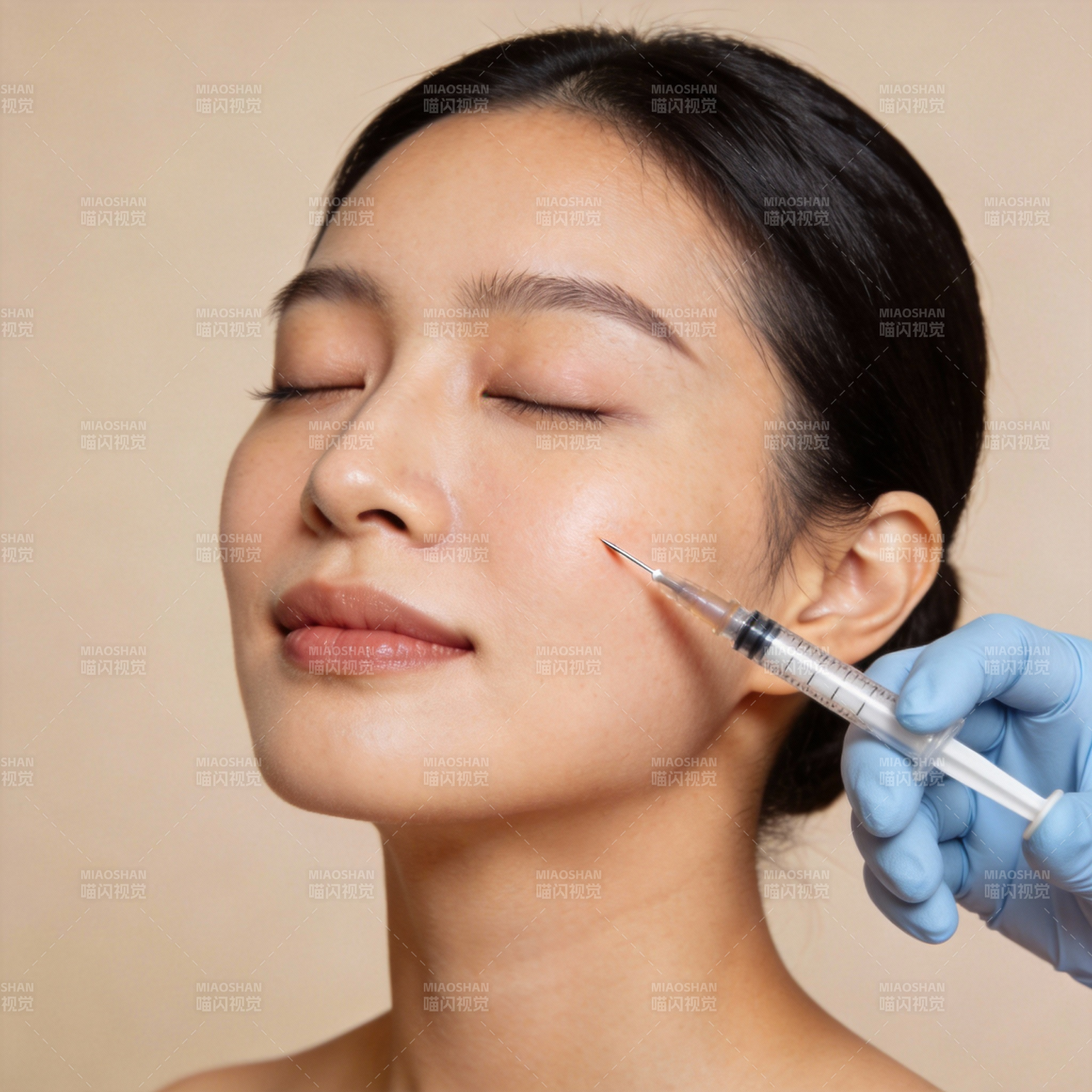 面部注射美容图片