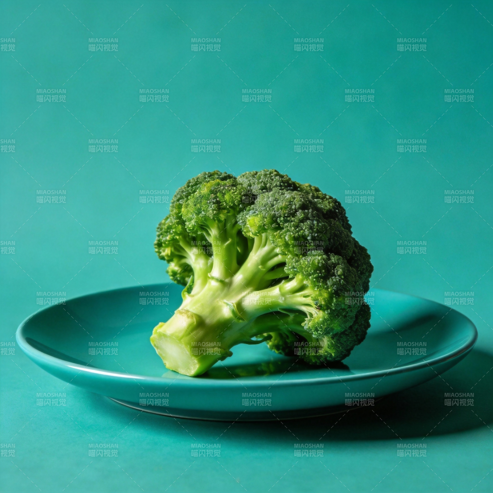 青翠西兰花图片