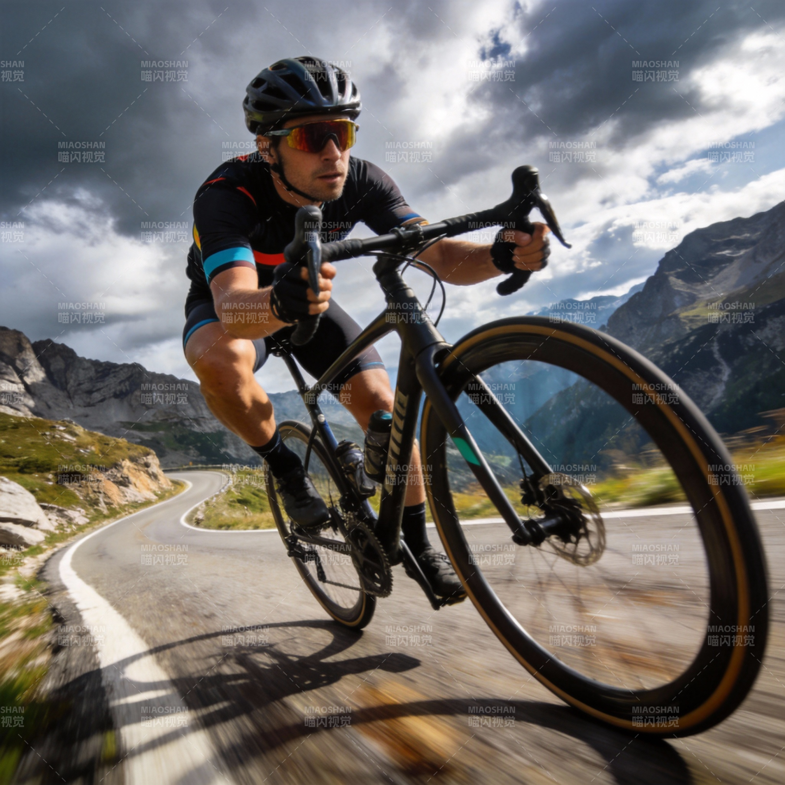 山地骑行挑战图片